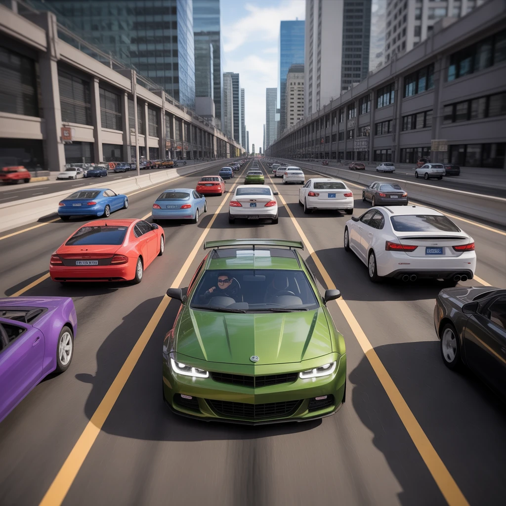 Cover image of Ultimate Car Traffic Racing Challenge - Play Free Online Now!