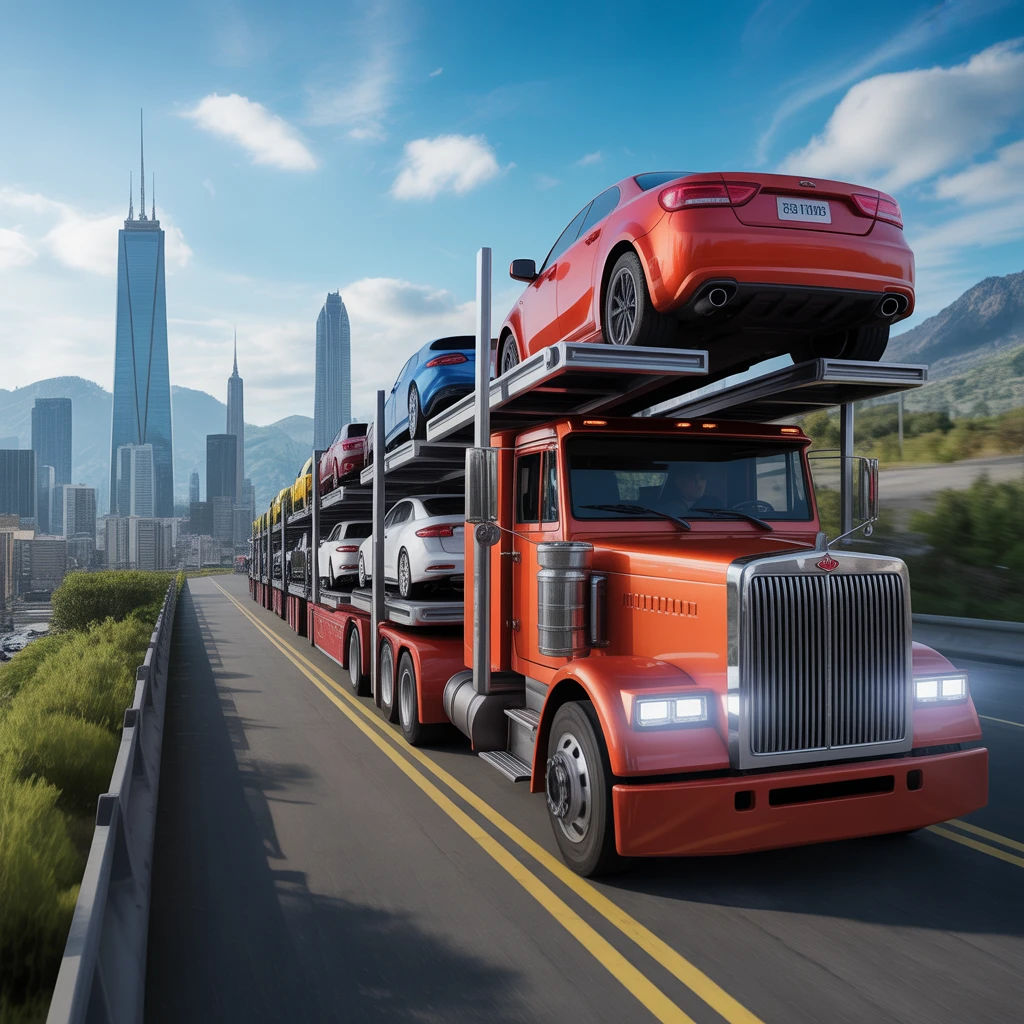 Cover image of Ultimate Car Transport Truck Challenge: Free Online Game