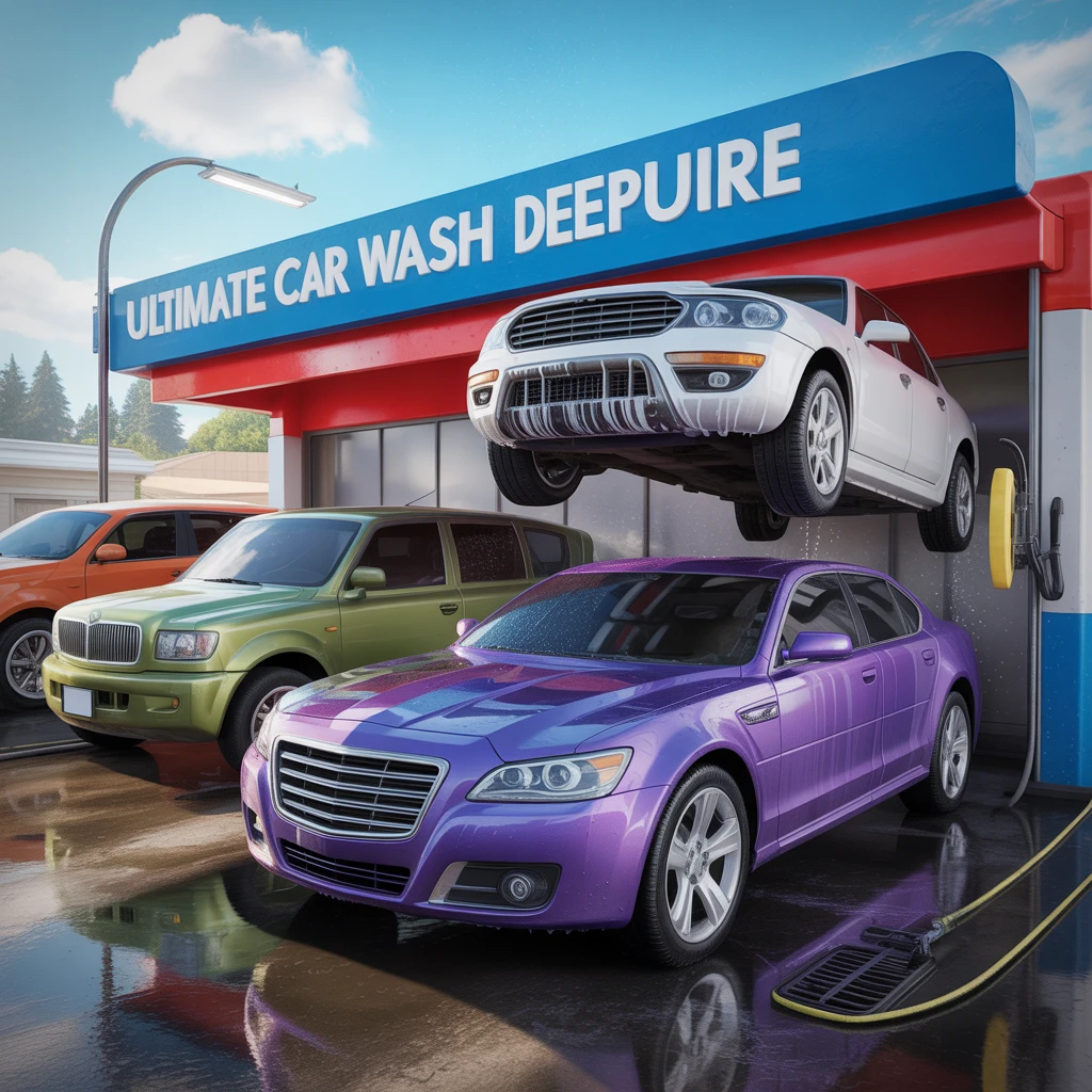 Cover image of Ultimate Car Wash and Repair: Free Online Adventure