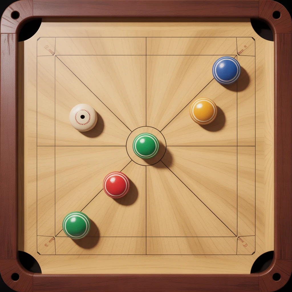 Cover image of Ultimate Carrom Pro: Play This Free Classic Board Game Online!