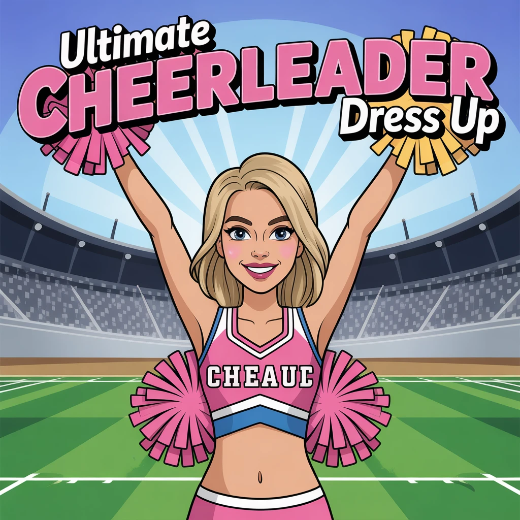 Cover image of Ultimate Cheerleader Dress Up: Stylish Magazine Makeover Online Game