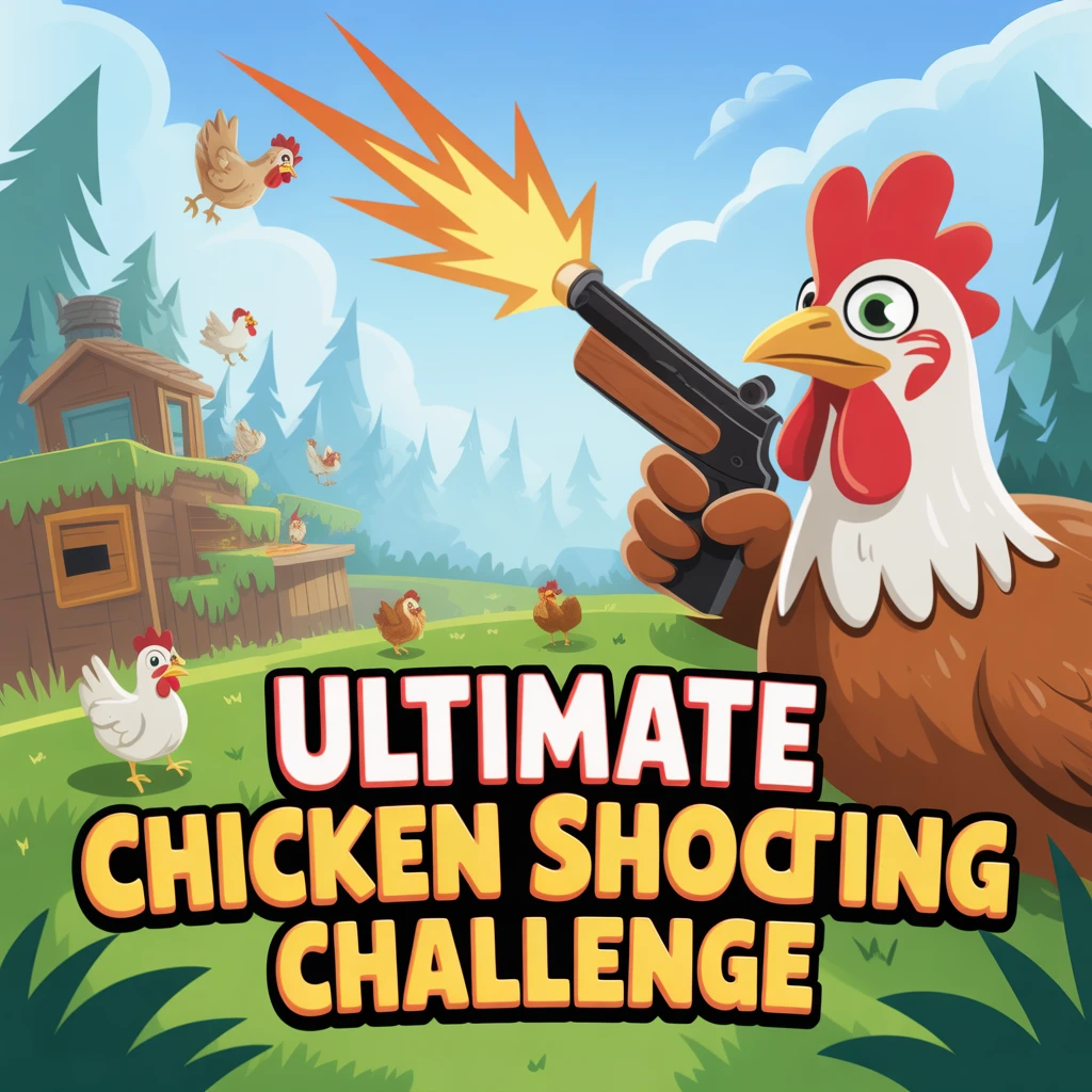 Cover image of Ultimate Chicken Shooting Challenge: Free Online Action Game