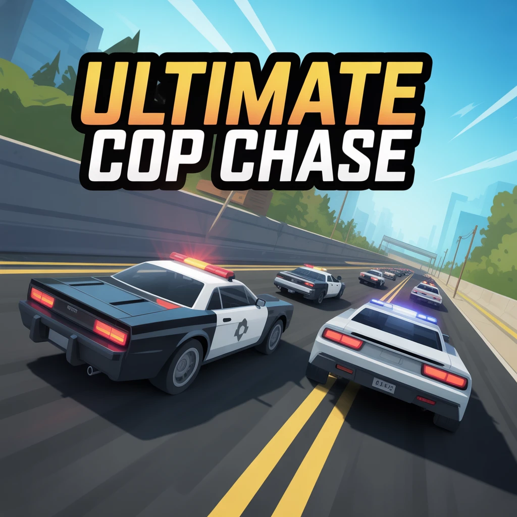 Cover image of Ultimate Cop Chase: Free Online Car vs. Cops Action Game
