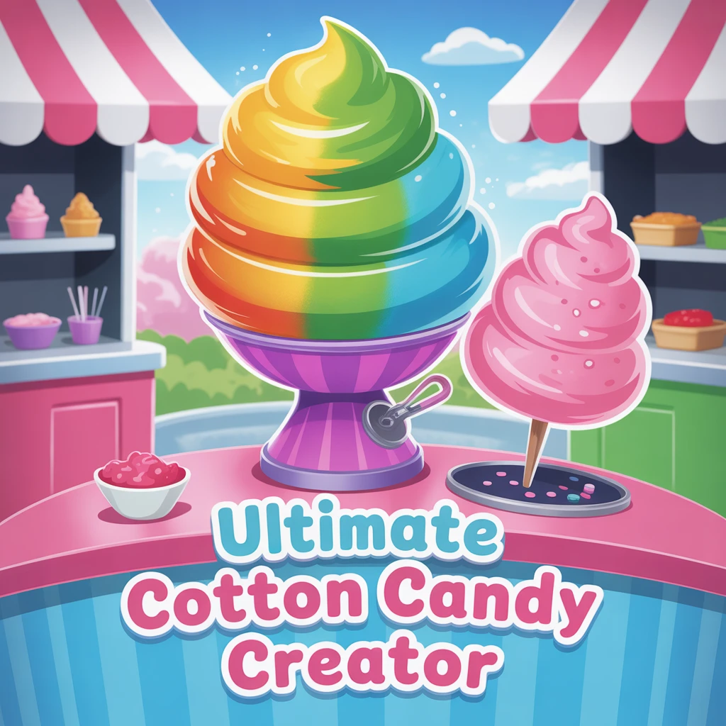 Cover image of Ultimate Cotton Candy Creator: Fun & Free Online Game!