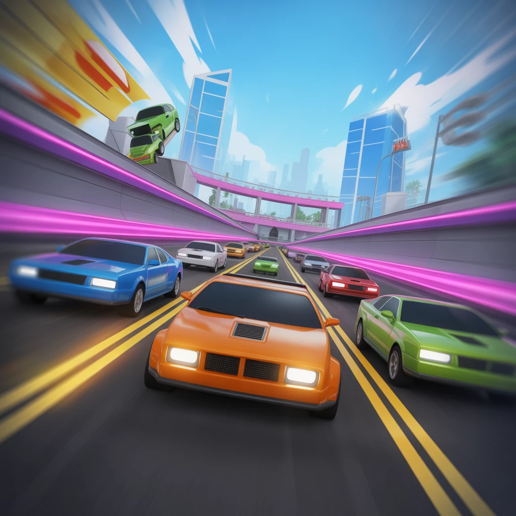 Cover image of Ultimate Crazy Driver: Thrilling Free Online Racing Fun