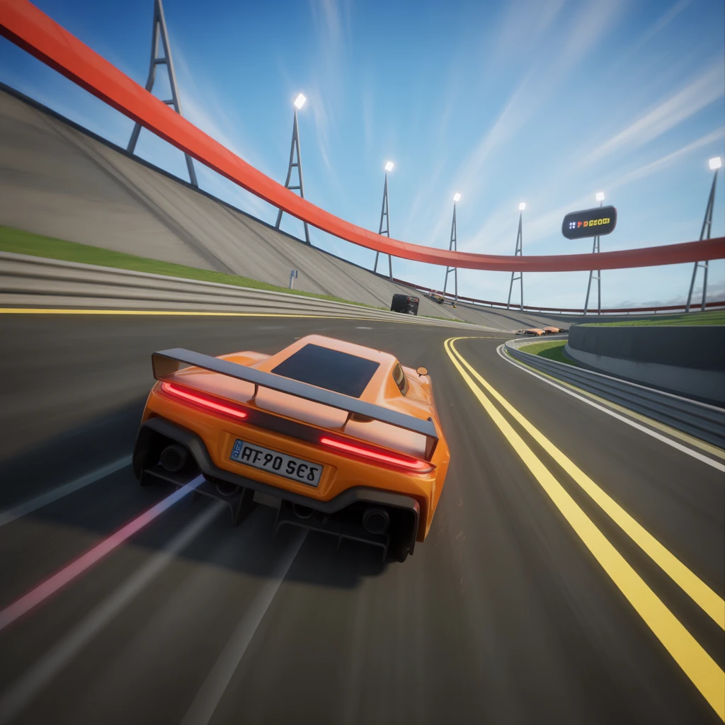 Cover image of Ultimate Edge Racing: Thrilling High-Speed Online Adventure