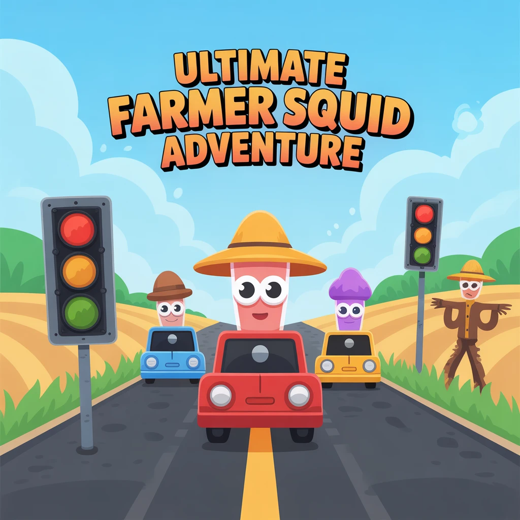 Cover image of Ultimate Farmer Squid Adventure: Conquer the Challenge in this Free Online Game!