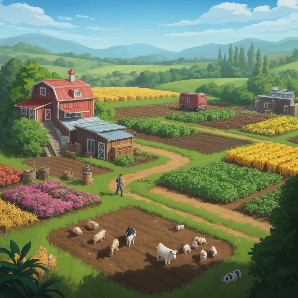 Cover image of Ultimate Farming Adventure 2: Free Online Cultivation Game
