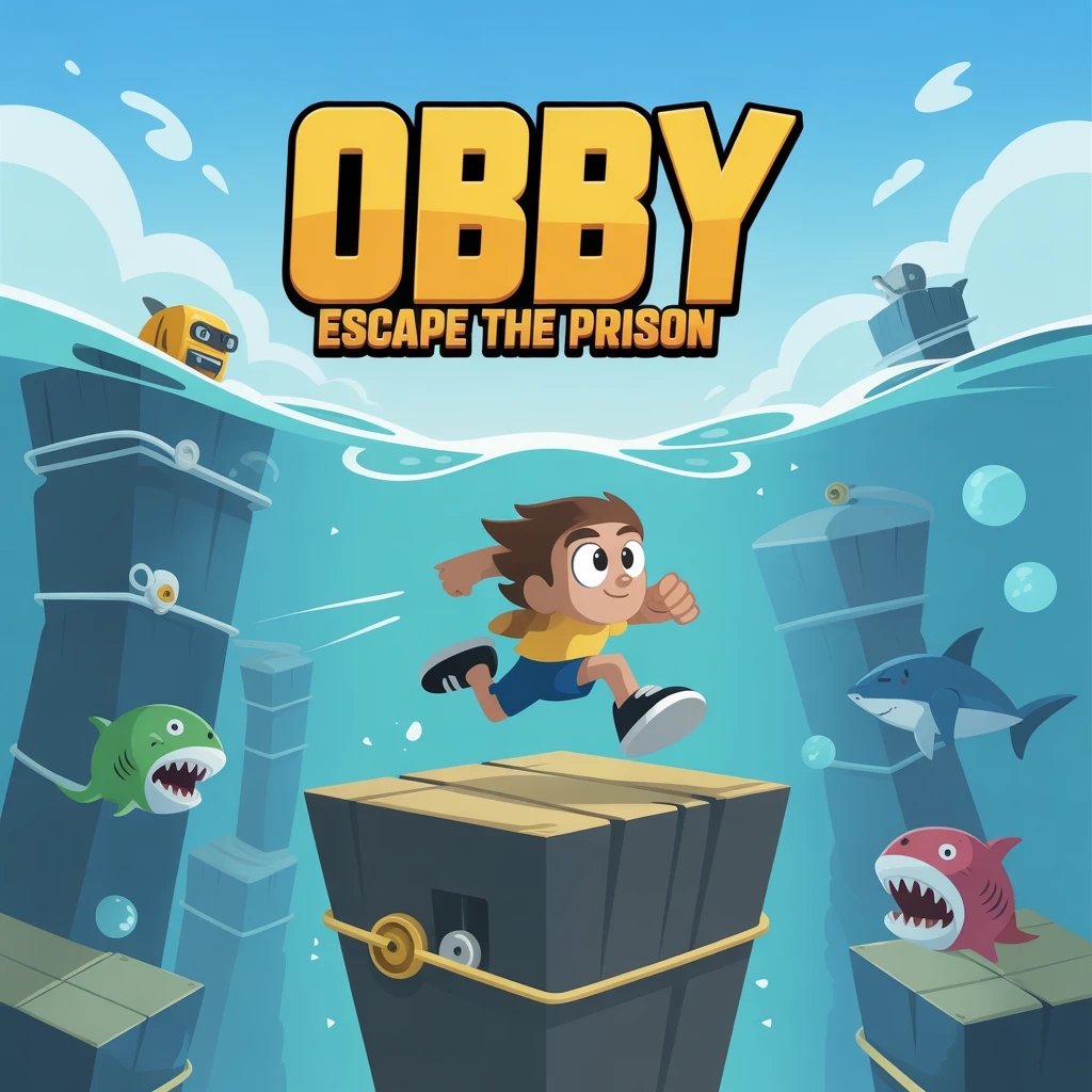 Cover image of Ultimate Fast-Paced Obby: Escape the Prison Online Game