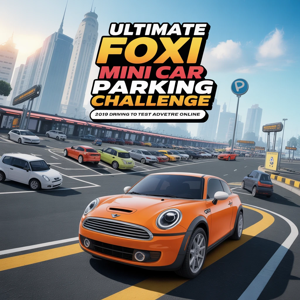 Cover image of Ultimate Foxi Mini Car Parking Challenge: 2019 Driving Test Adventure Online