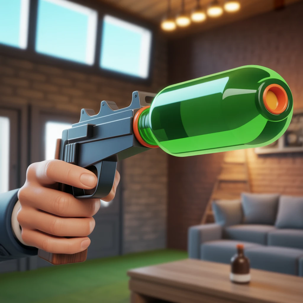 Cover image of Ultimate Free Bottle Shooting Challenge - Play Online Now!