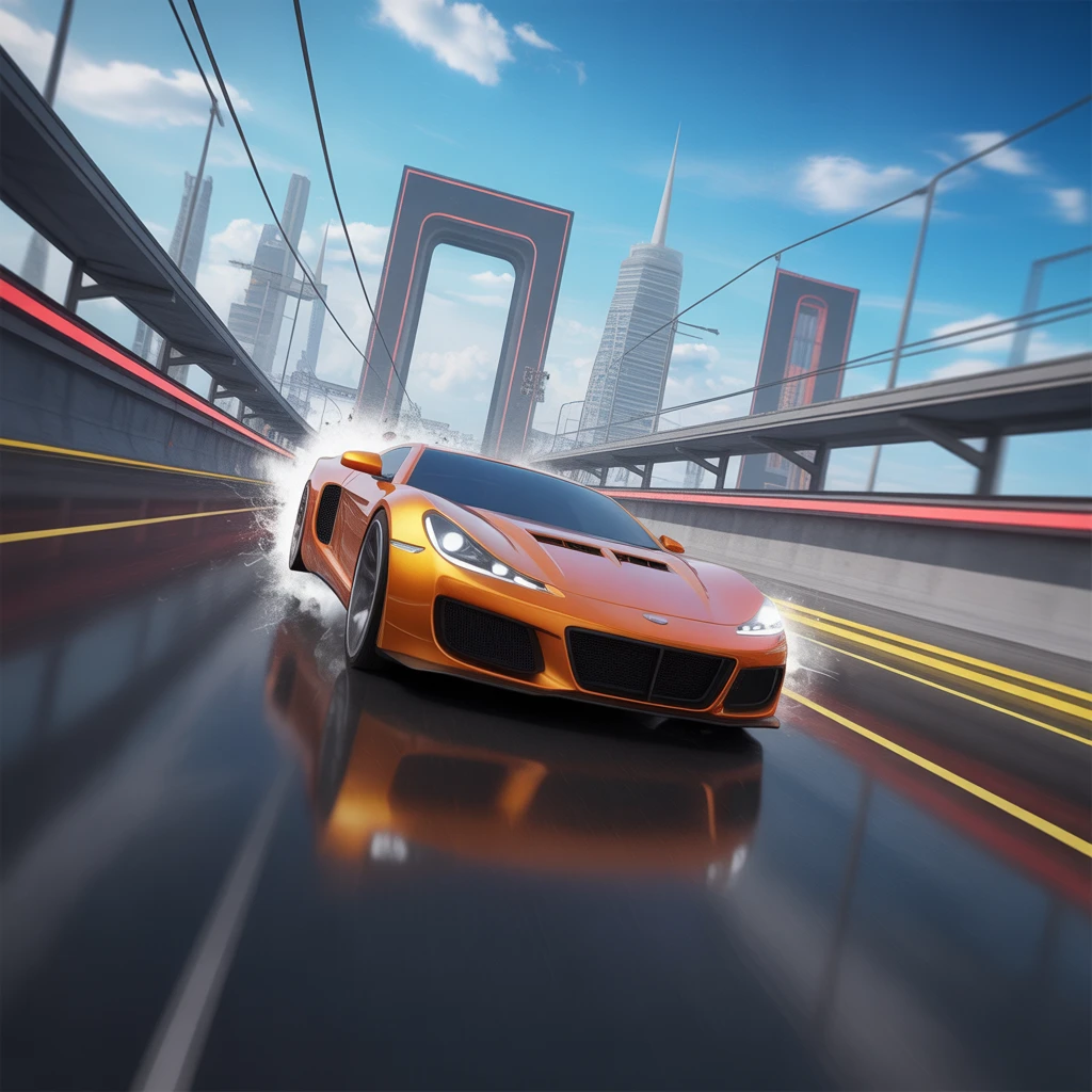 Cover image of Ultimate Free Online Car Stunt Challenge