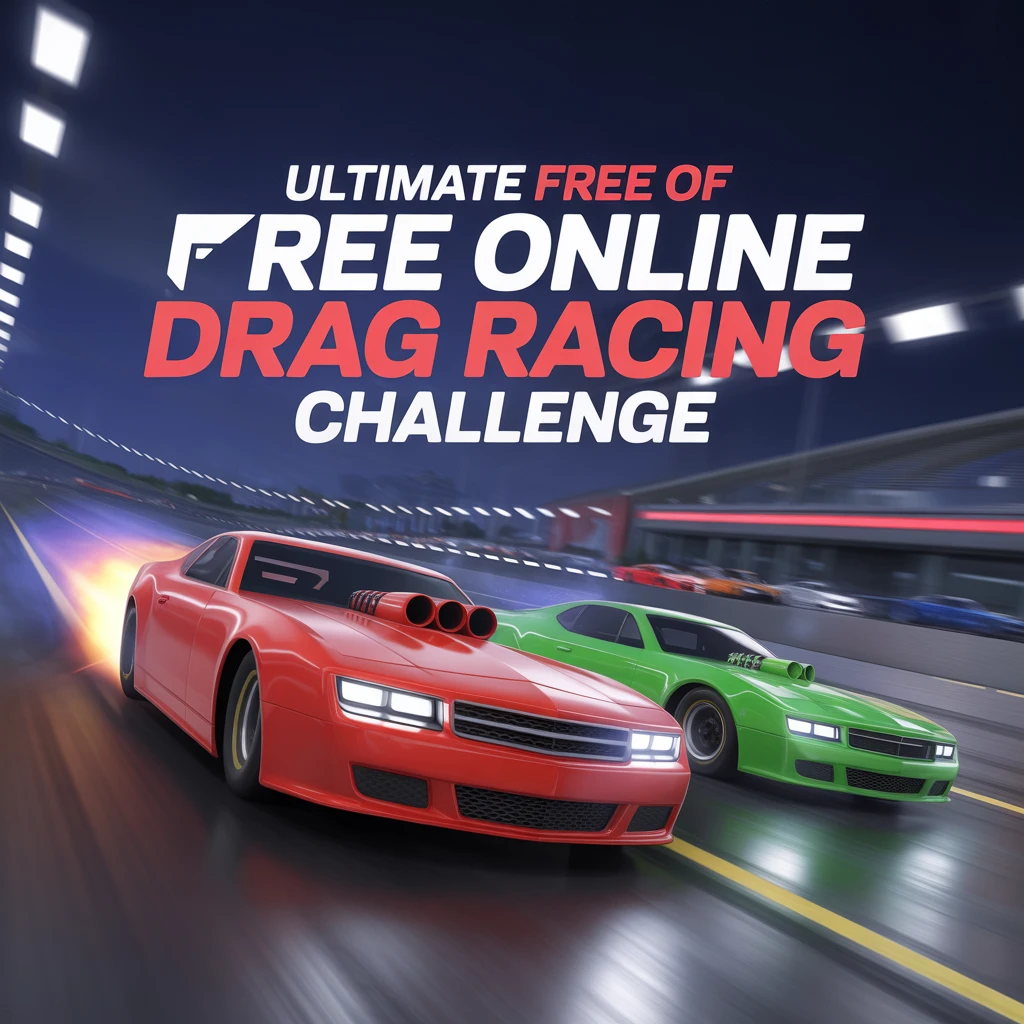Cover image of Ultimate Free Online Drag Racing Challenge
