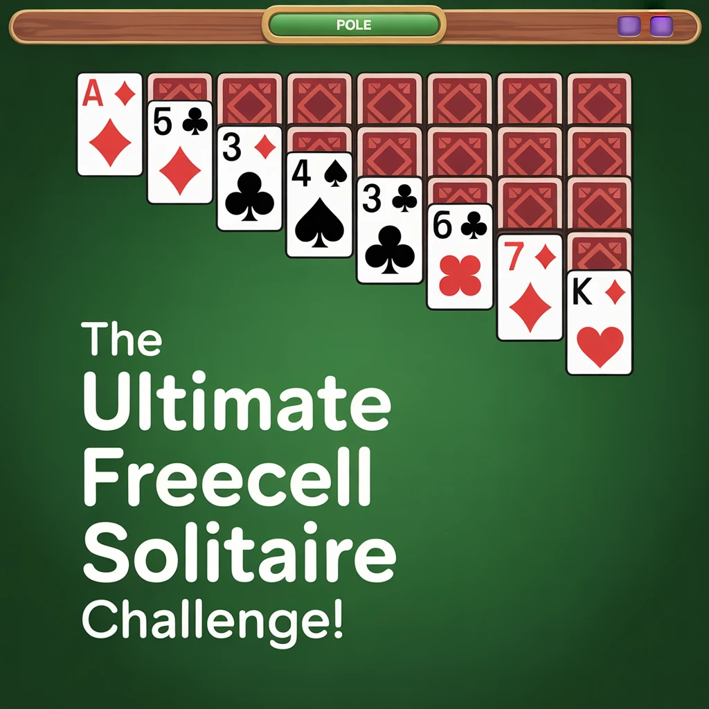 Cover image of Ultimate Freecell Solitaire Challenge: Play for Free Online!