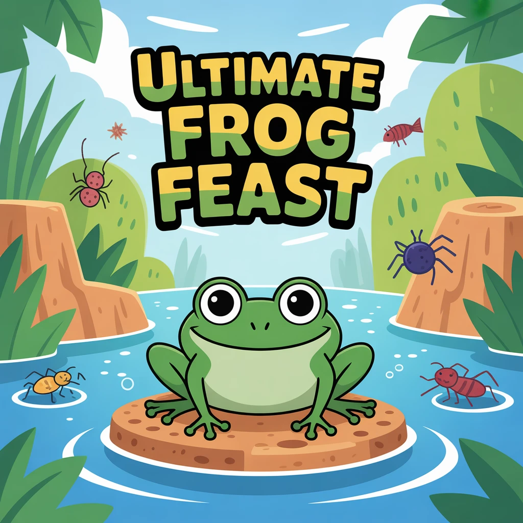 Cover image of Ultimate Frog Feast: Play Free Online Adventure Game!