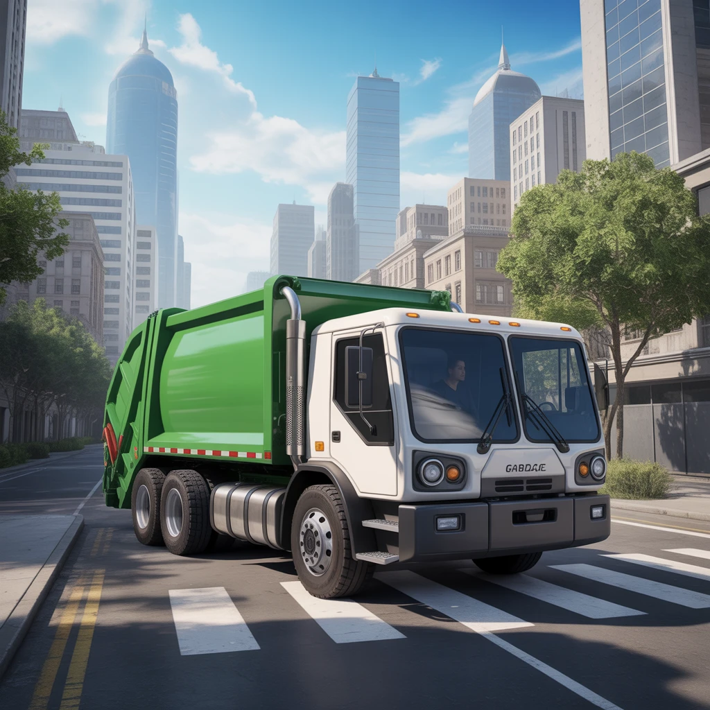 Cover image of Ultimate Garbage Truck Adventure: Free Online Driving Game