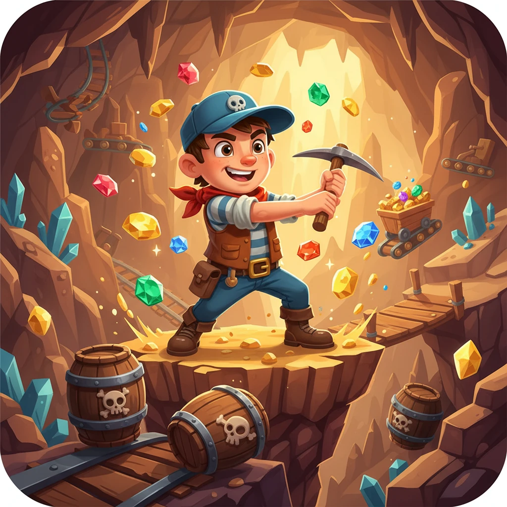 Cover image of Ultimate Gold Rush: Free Online Mining Adventure