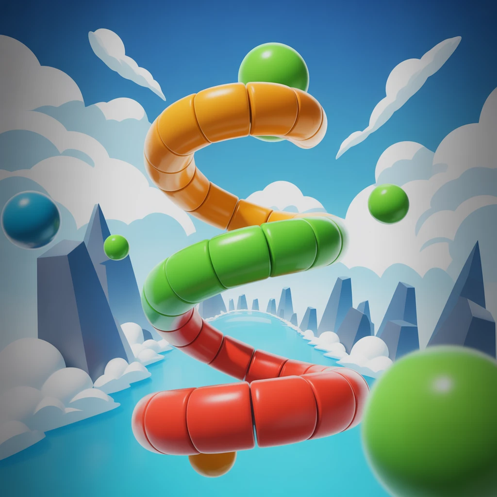 Cover image of Ultimate Helix Ball Adventure - Free Online Game