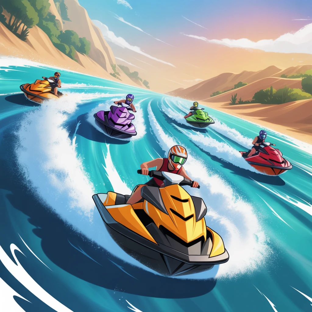 Cover image of Ultimate Jet Ski Challenge: Free Online Racing Adventure