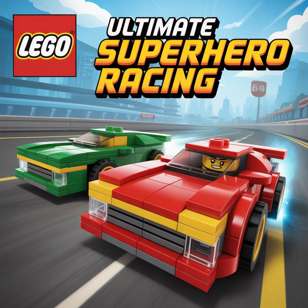Cover image of Ultimate Lego Superhero Racing Adventure - Play Free Online Game!