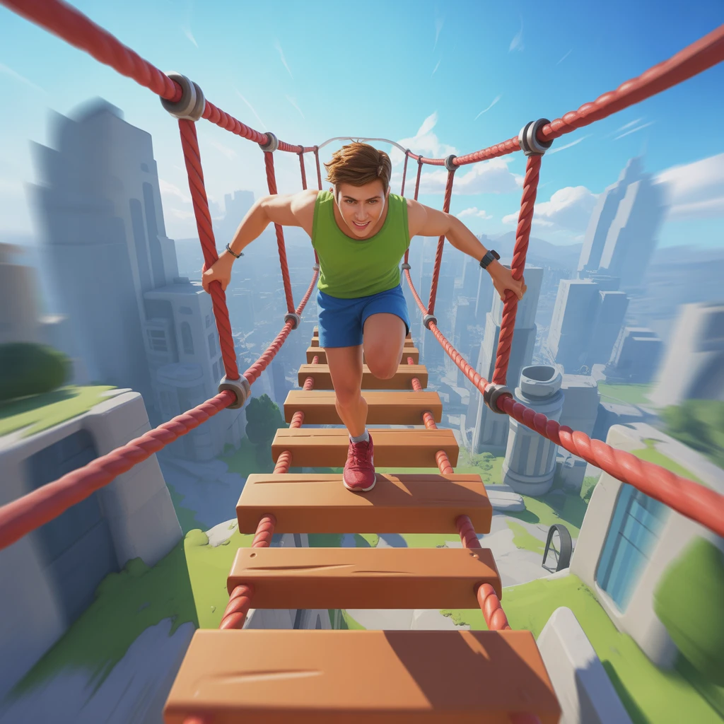 Cover image of Ultimate Line Runner: Free Online Obstacle Course Adventure