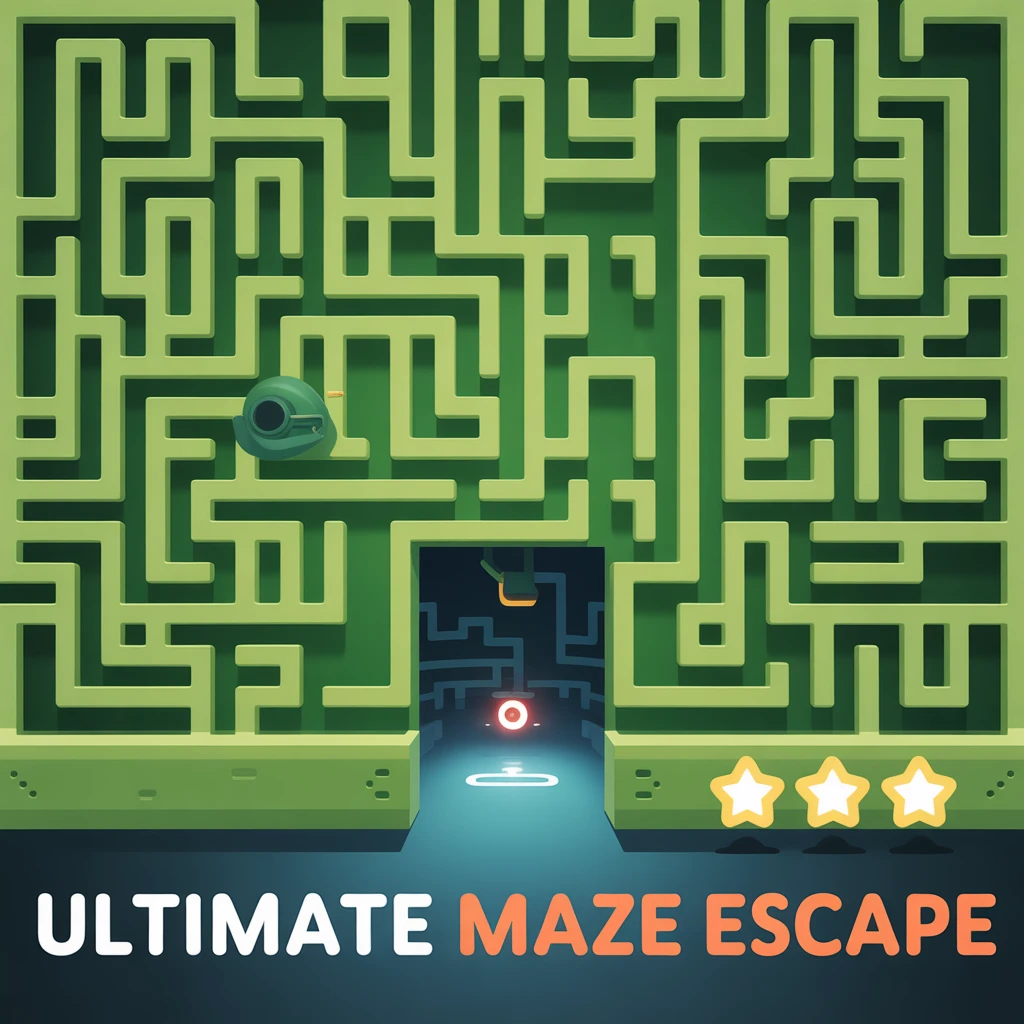 Cover image of Ultimate Maze Escape: Conquer the Challenge in This Free Online Game!