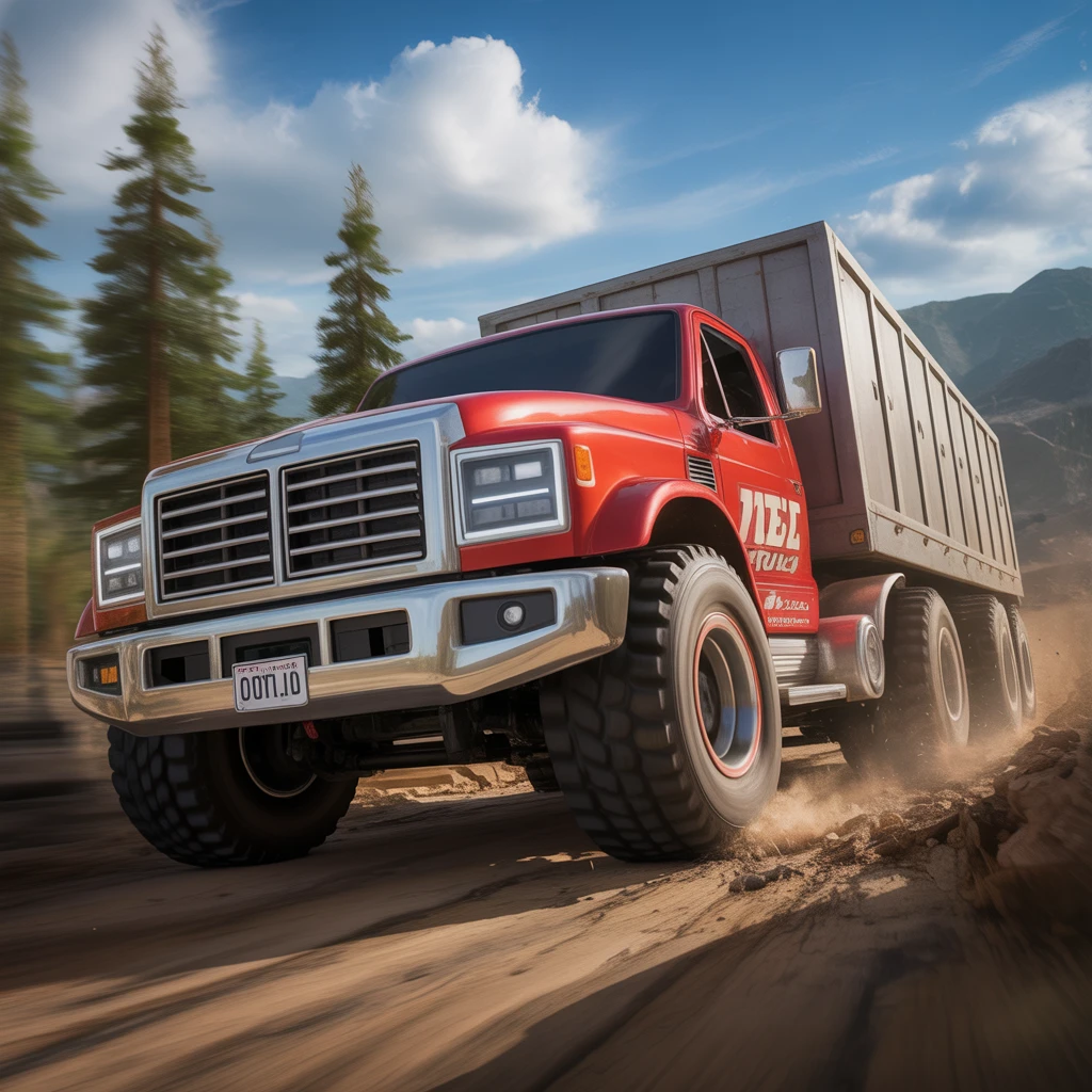Cover image of Ultimate Mega Truck Racing: Free Online Browser Game Adventure!