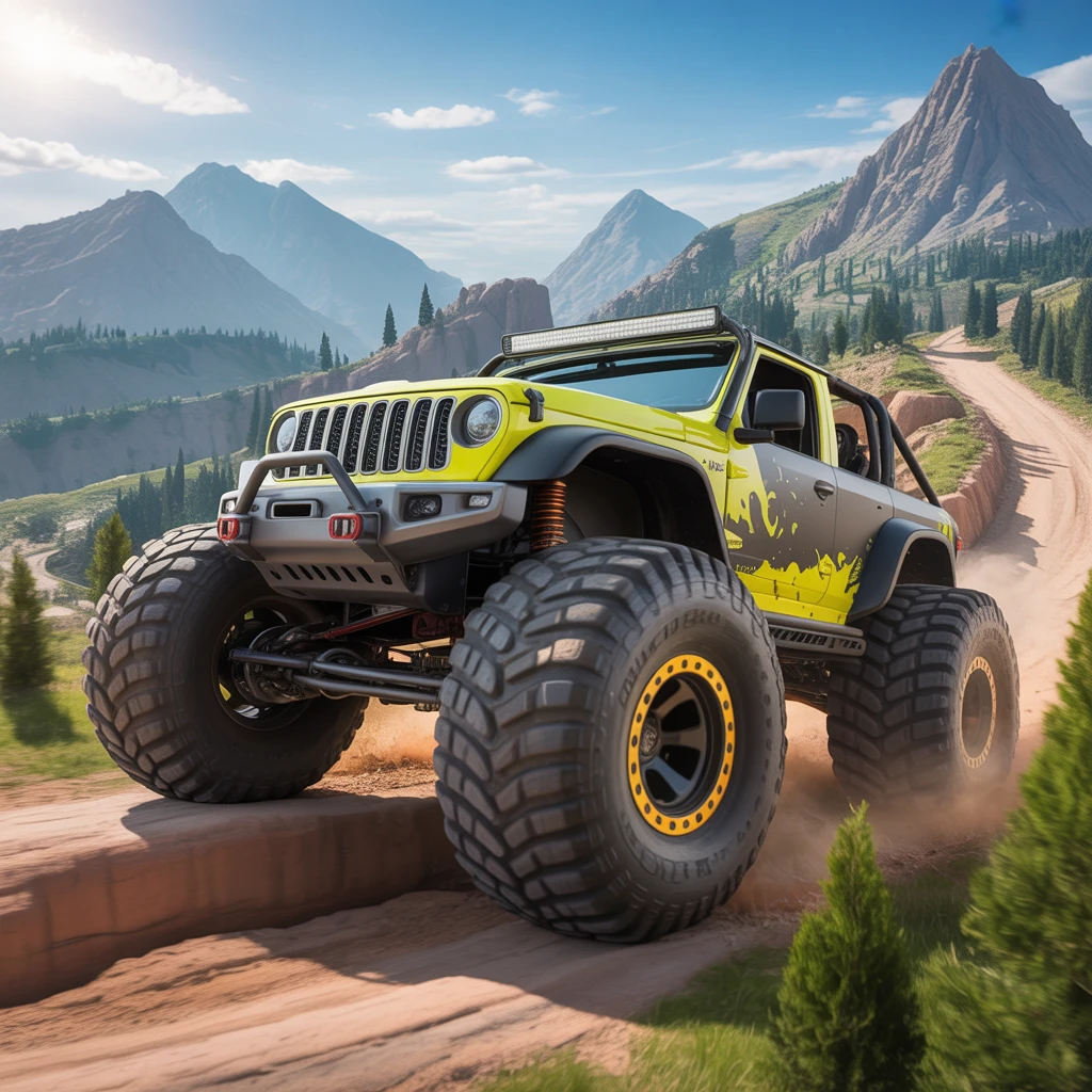 Cover image of Ultimate Monster Jeep Offroad Stunt Racing Adventure – Free Online Game