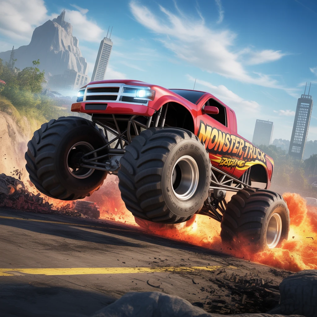 Cover image of Ultimate Monster Truck Experience: Free Online Simulator Game