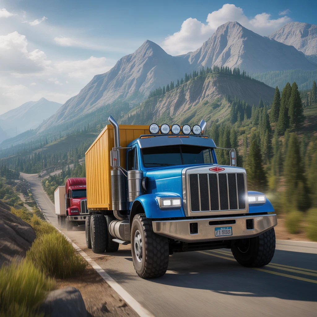 Cover image of Ultimate Mountain Truck Racing Adventure - Free 3D Browser Game