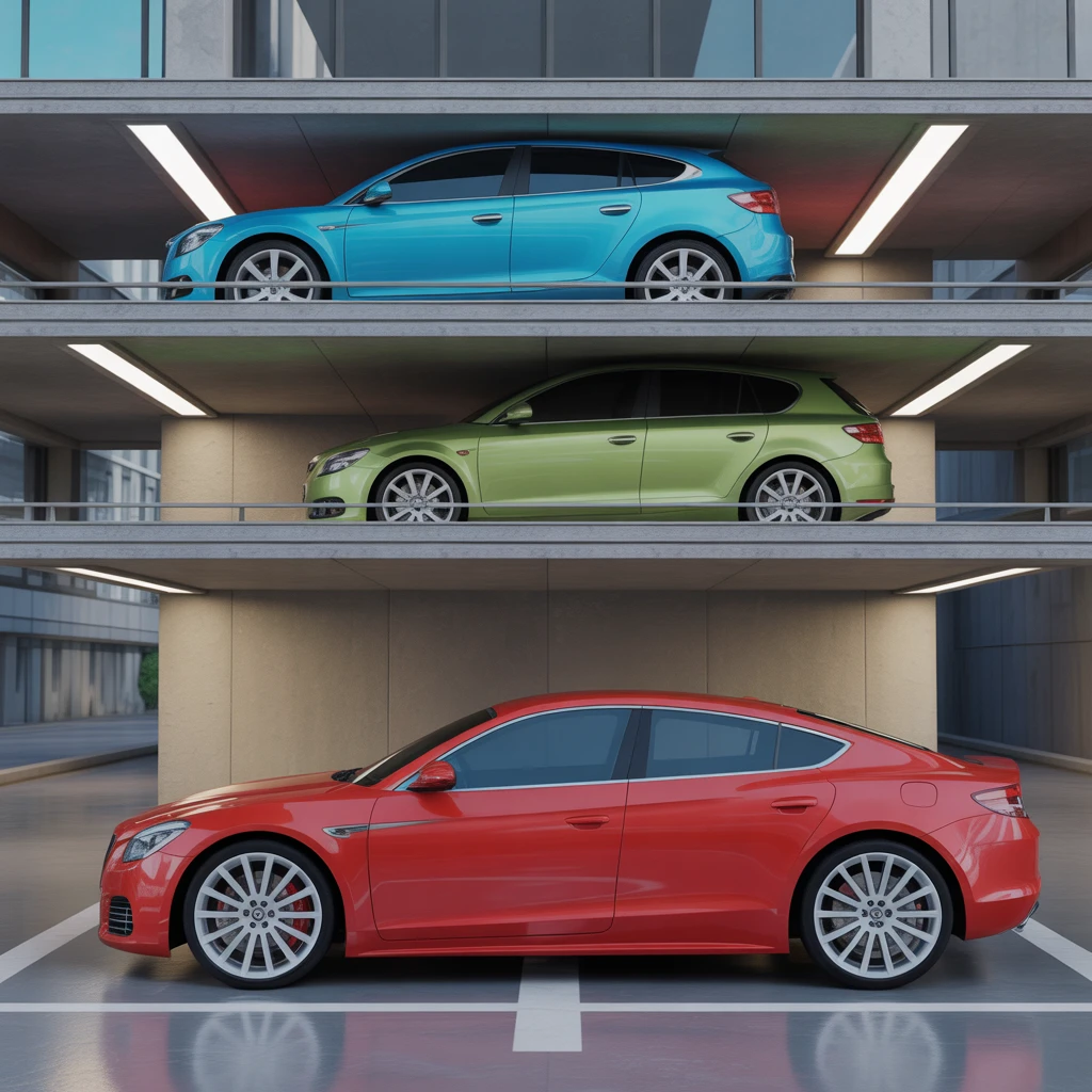 Cover image of Ultimate Multi-Level Modern Car Parking Challenge 2019 - Free Online Game