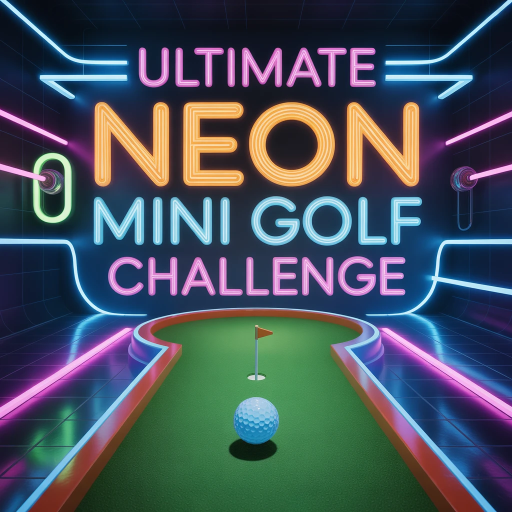 Cover image of Ultimate Neon Mini Golf Challenge – Play Free Online!