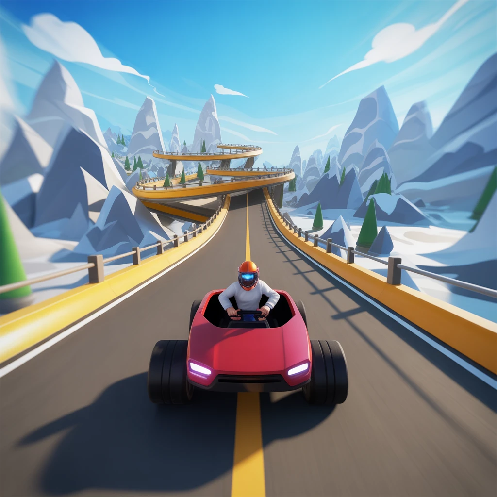 Cover image of Ultimate Obby Adventure: Thrilling Cart Ride Challenge Online