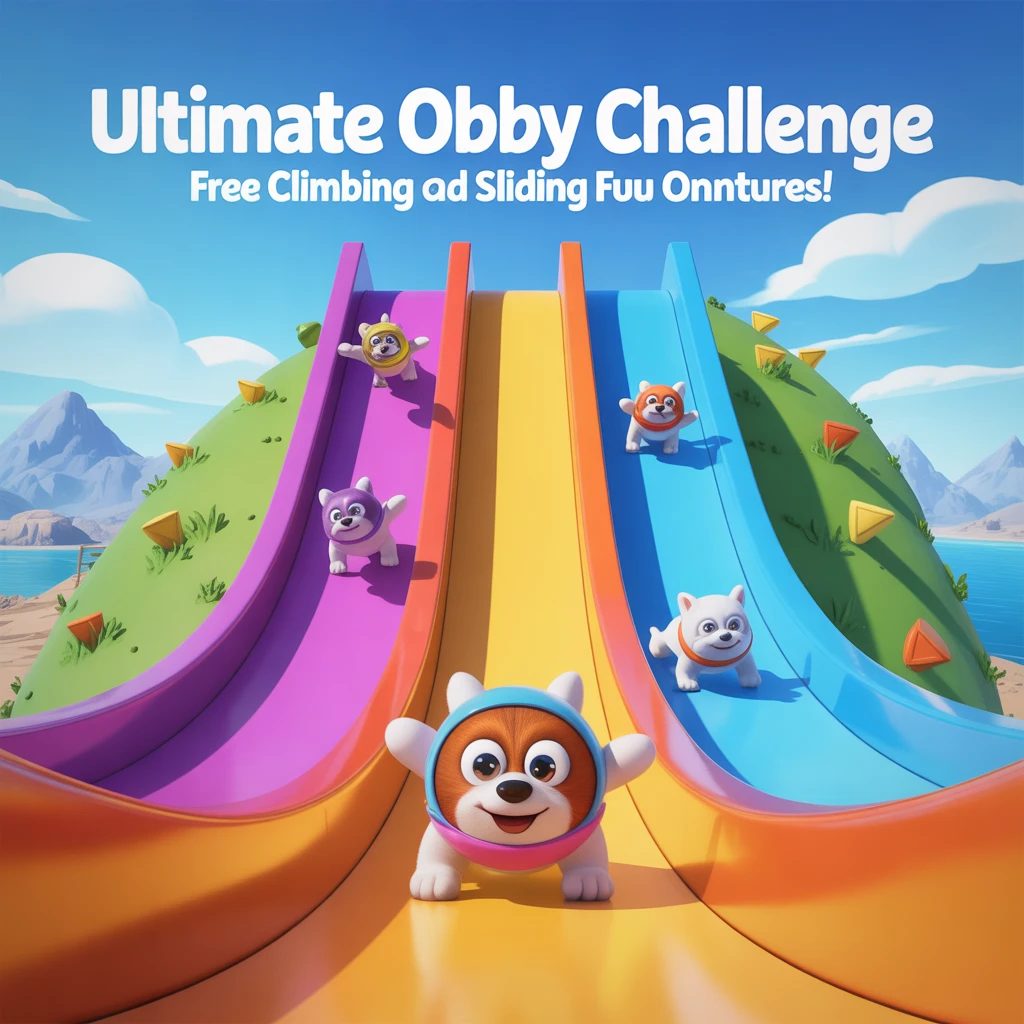 Cover image of Ultimate Obby Challenge: Free Climbing and Sliding Fun Online