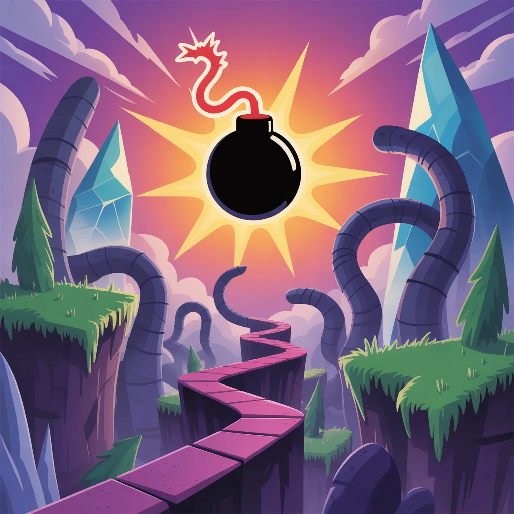 Cover image of Ultimate One Jump Bomb: Free Online Action Adventure Game