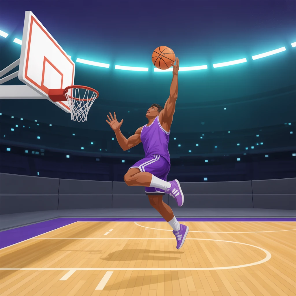 Cover image of Ultimate Online Basketball Challenge: Become the Master of the Court!