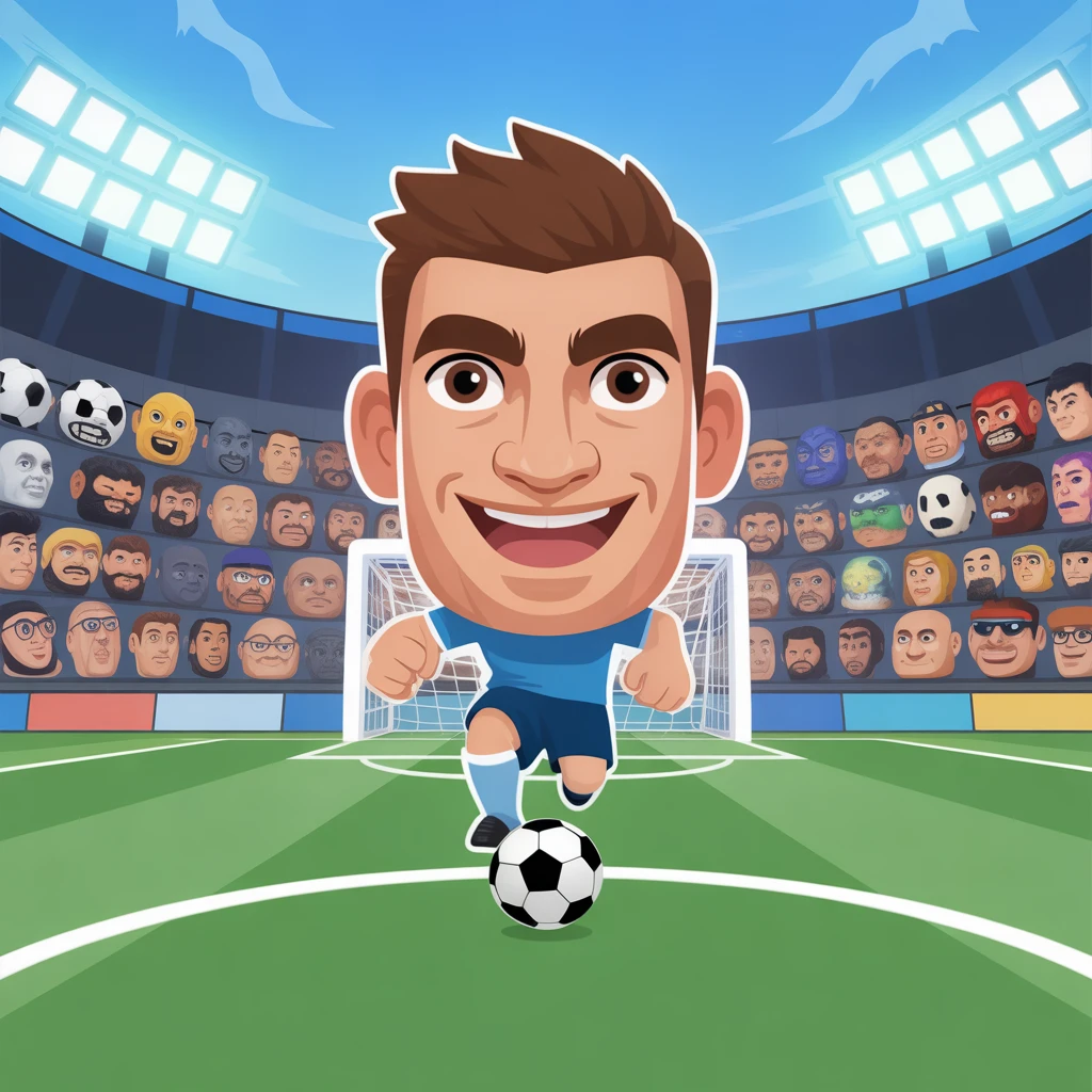 Cover image of Ultimate Online Head Soccer Challenge: Become the Champion!