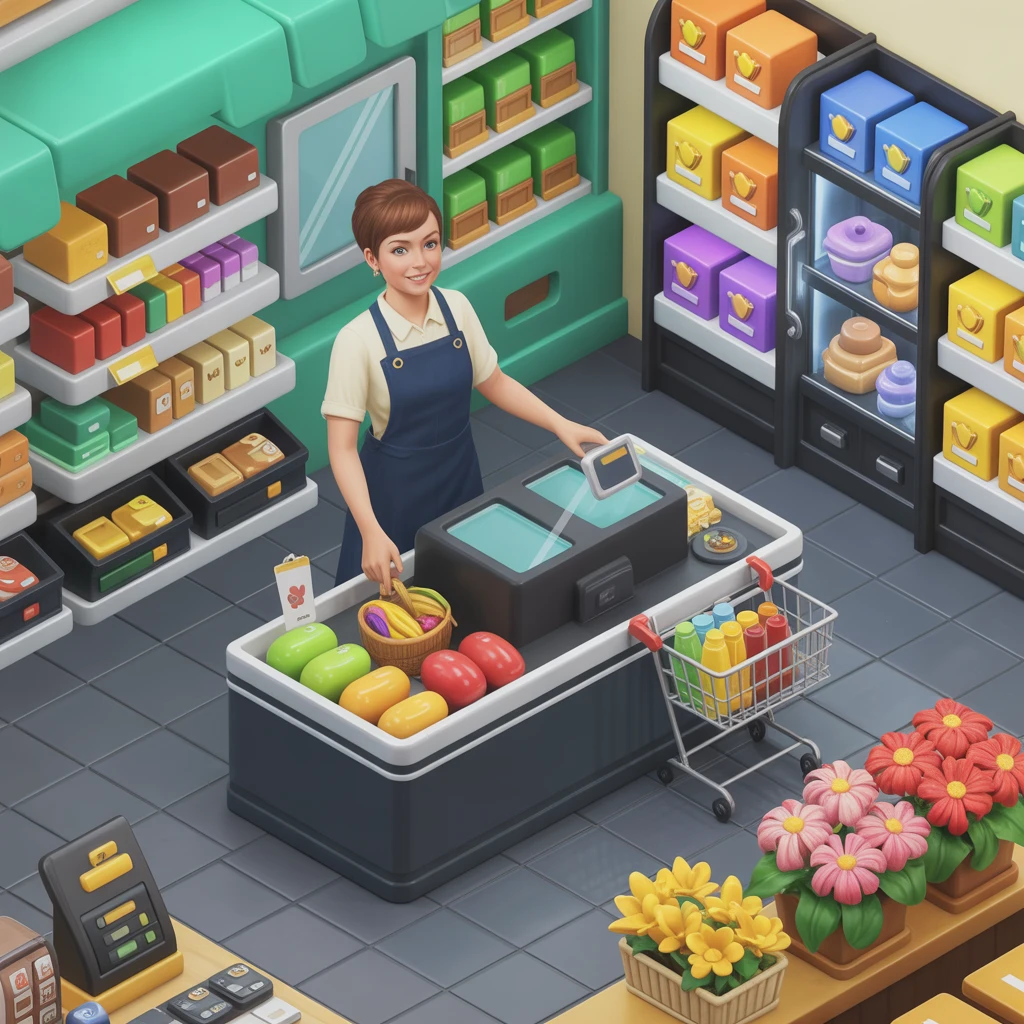 Cover image of Ultimate Online Supermarket Simulator: Your Free Shopping Adventure!