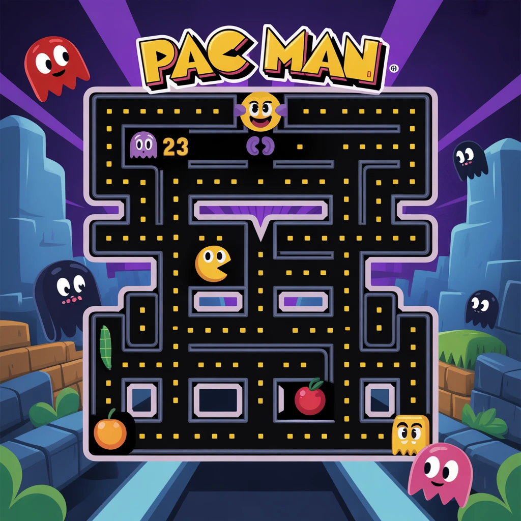 Cover image of Ultimate PAC MAN Adventure: Free Online Maze Challenge