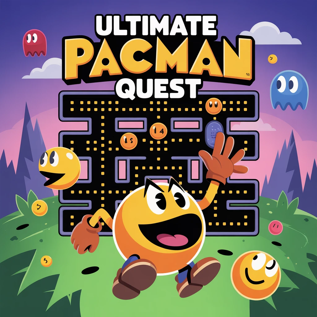 Cover image of Ultimate Pacman Quest: Free Online Adventure Game