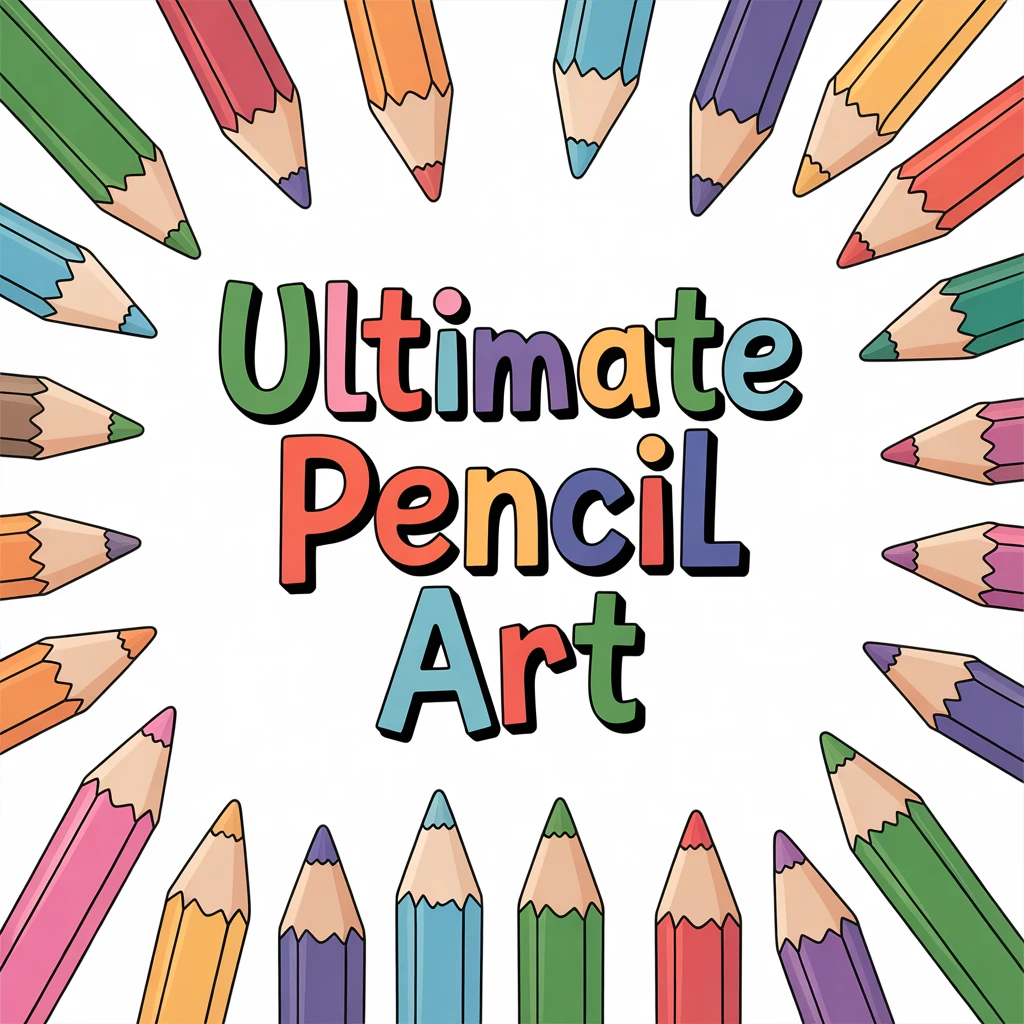 Cover image of Ultimate Pencil Art: Free Online Coloring Adventure!