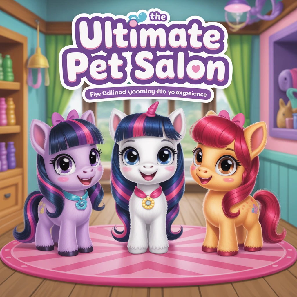 Cover image of Ultimate Pet Salon: Groom and Pamper Your Furry Friends Online