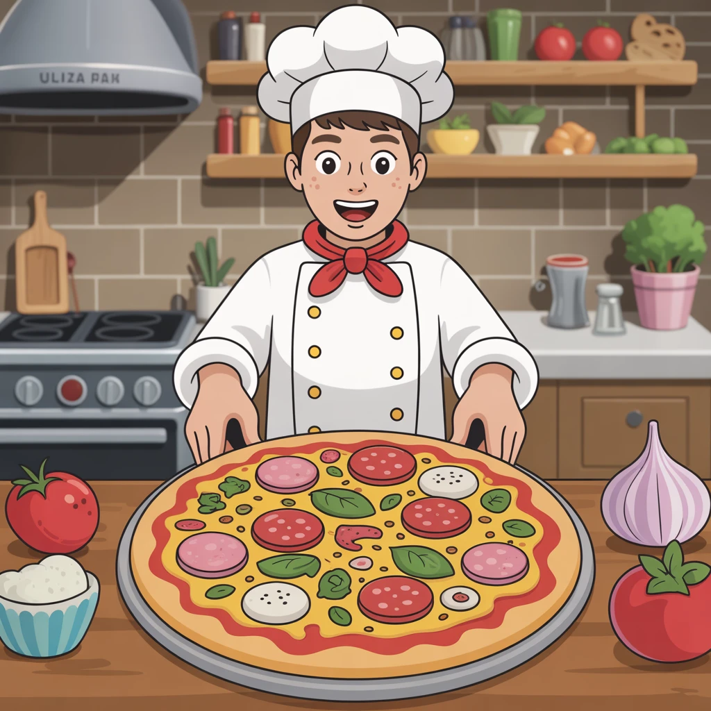 Cover image of Ultimate Pizza Maker: Create Your Own Delicious Pizzas Online!