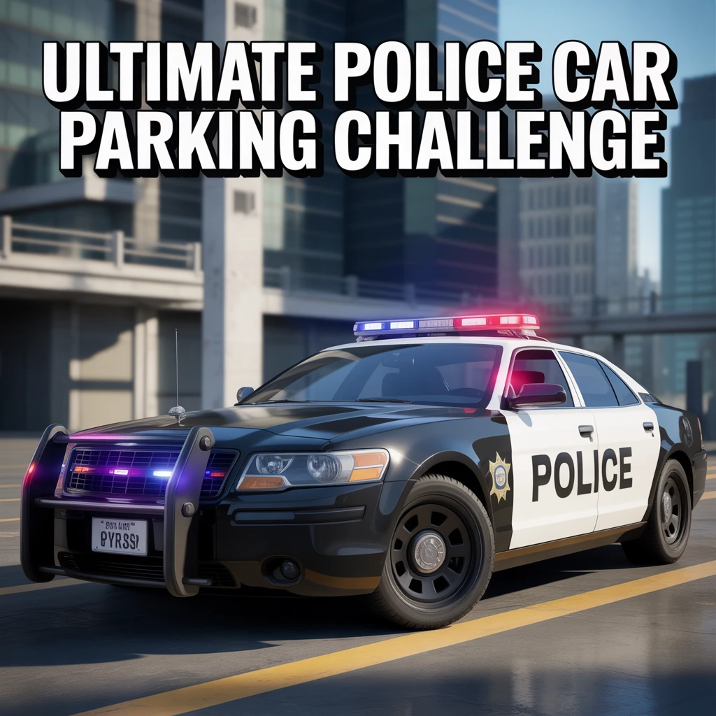 Cover image of Ultimate Police Car Parking Challenge - Free Online Game