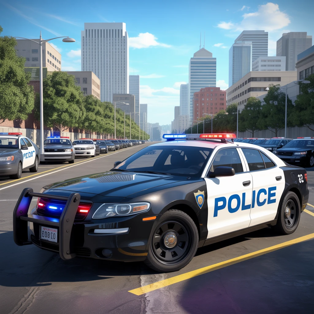 Cover image of Ultimate Police Car Parking Challenge: Master Your Skills in This Free Online Game!