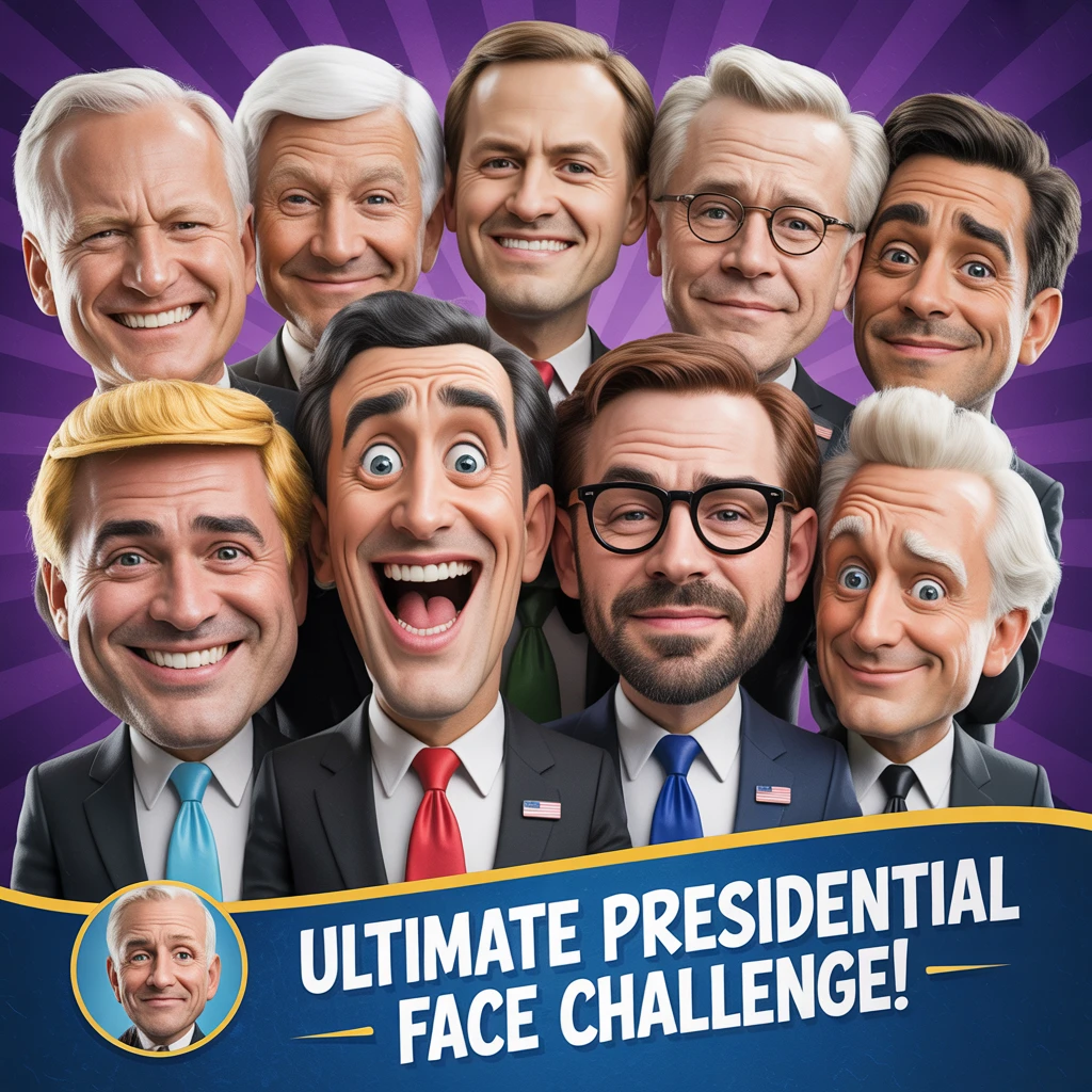 Cover image of Ultimate Presidential Face Challenge: Play for Free Online!
