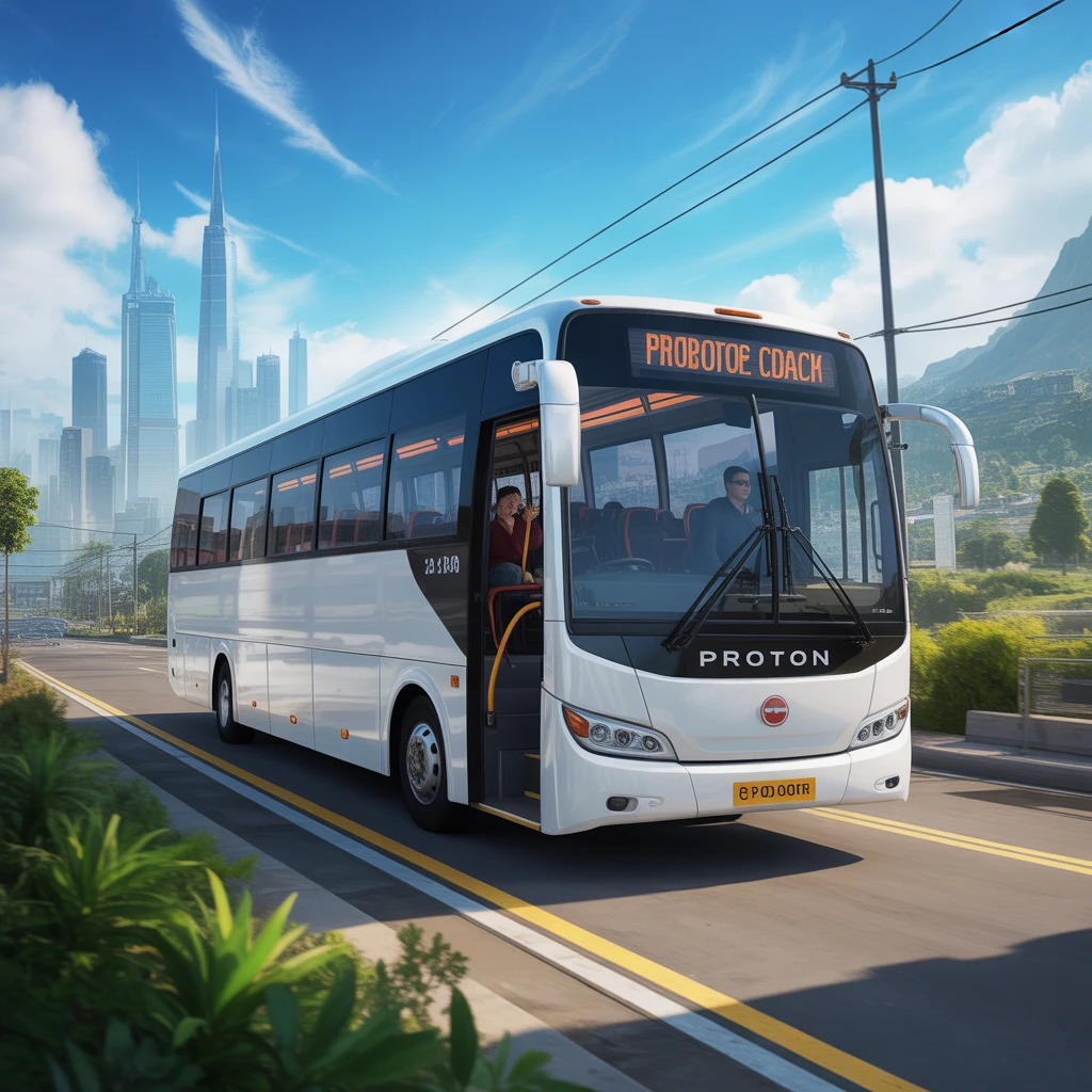 Cover image of Ultimate ProTon Coach Bus Driving Experience - Free Online Game