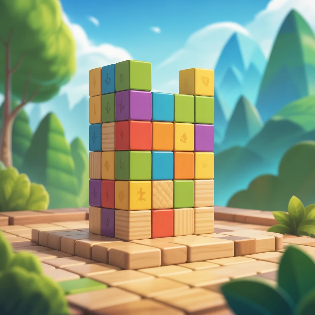 Cover image of Ultimate QBlock Puzzle Adventure - Free Online Brain Teaser Game
