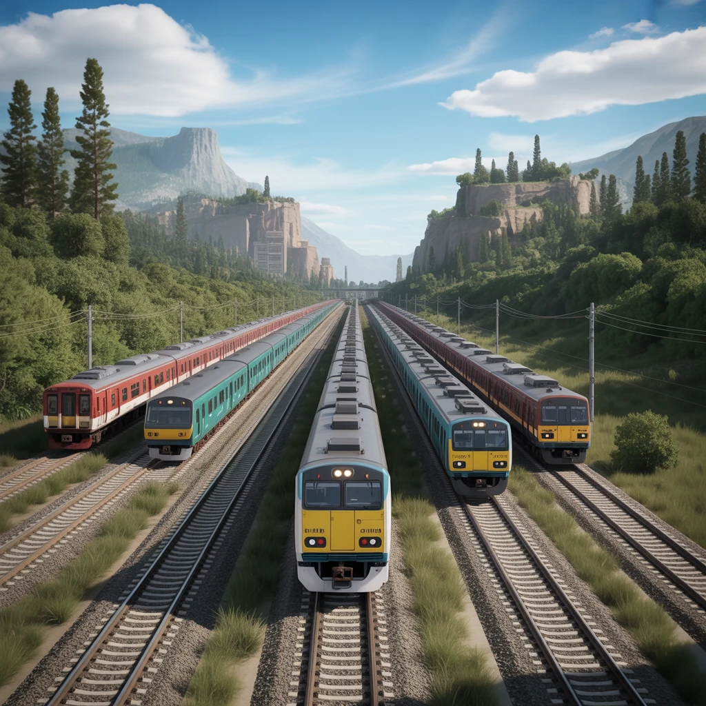 Cover image of Ultimate Railways Train Simulator: Experience the Journey Online!
