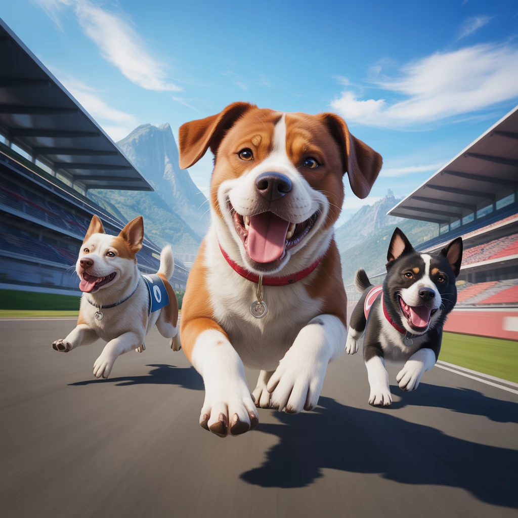 Cover image of Ultimate Realistic Dog Racing Adventure in 3D - Play Free Online Game
